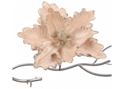 Новгодний елочный цветок