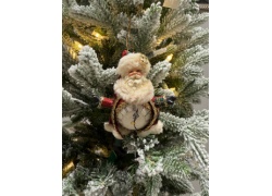 Елочная игрушка Санта Клаус 