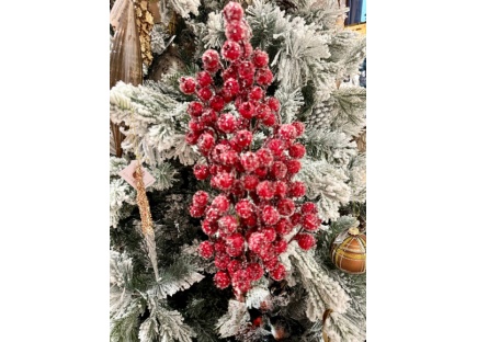 Новогодняя ледяная ягода 