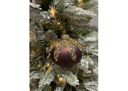 Новогодний елочный шарик 