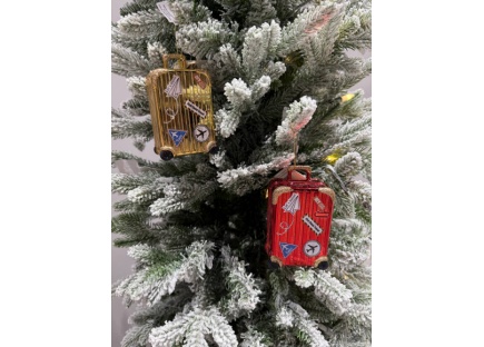 Новогодний елочный чемодан 