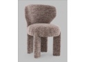 Стул из мягкой ткани букле 