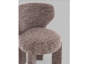 Стул из мягкой ткани букле 