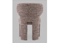 Стул из мягкой ткани букле 