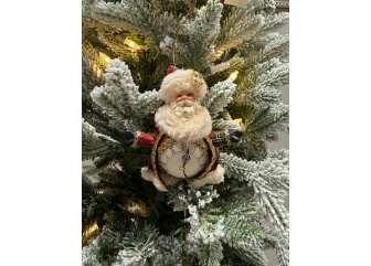 Елочная игрушка Санта Клаус 