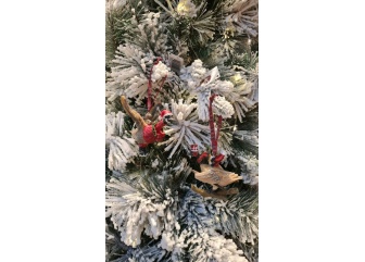 Новогодняя ёлочная игрушка гусь