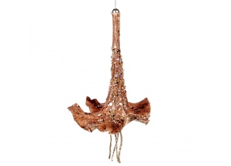 Новогодняя игрушка цветок