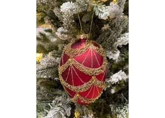 Новогодний елочный шарик 